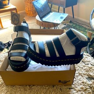 Brand new, w/tags. Black Dr. Martens Blaire. Vegan